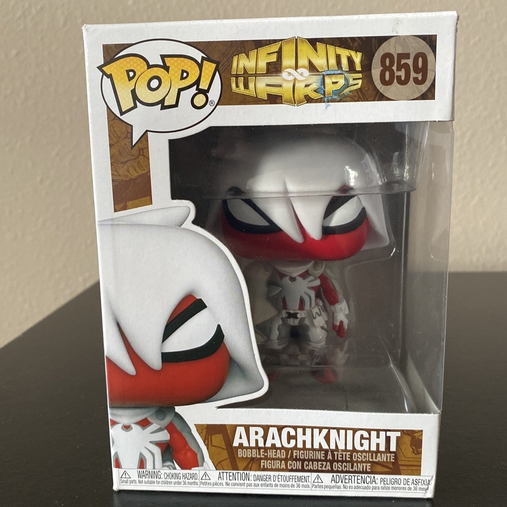 Funko - POP Marvel: Infinity Warps-‎ Arachknight Brand #859